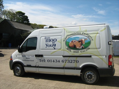 Our chilled delivery van